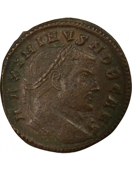 Rome Empire Maximin II Daia Moneta AE1 Cuivre 305 Rome
