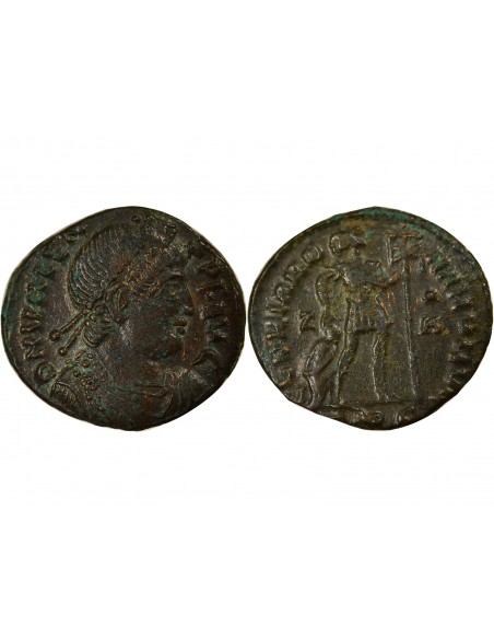 Rome Empire Valens Empereur et Captif Nummus Cuivre 364 Thessalonique