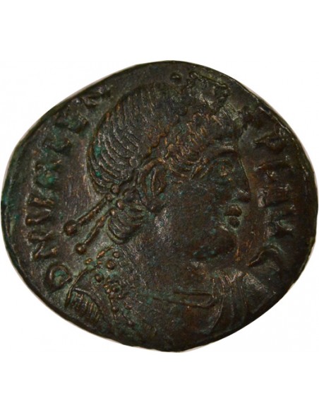 Rome Empire Valens Empereur et Captif Nummus Cuivre 364 Thessalonique