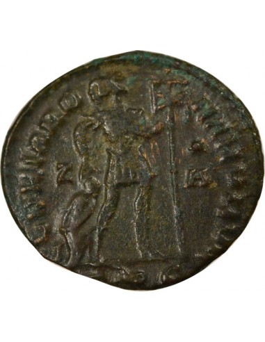 Rome Empire Valens Empereur et Captif Nummus Cuivre 364 Thessalonique