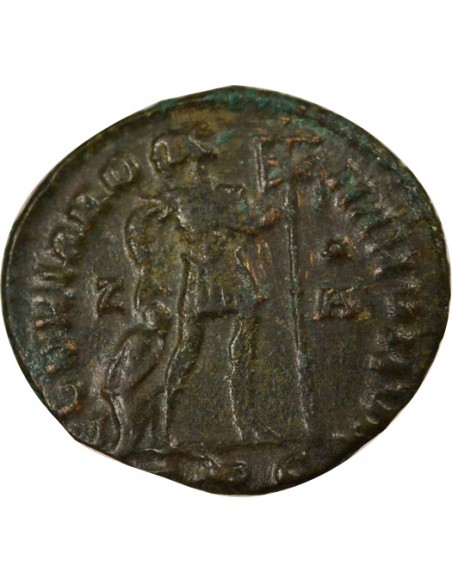 Rome Empire Valens Empereur et Captif Nummus Cuivre 364 Thessalonique