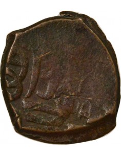 Egypte Barquq 1er Règne 1 fals Cuivre 1382-1389 Alexandrie 2