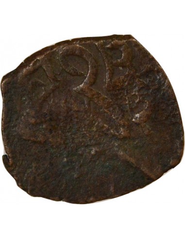 Egypte Barquq 1er Règne 1 fals Cuivre 1382-1389 Alexandrie