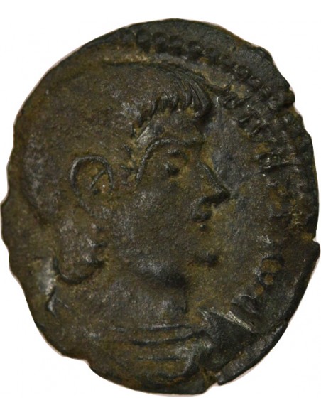 Rome Empire Magnence Aux Victoires Maiorina Cuivre 352 Trèves