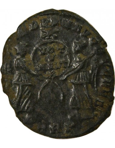 Rome Empire Magnence Aux Victoires Maiorina Cuivre 352 Trèves