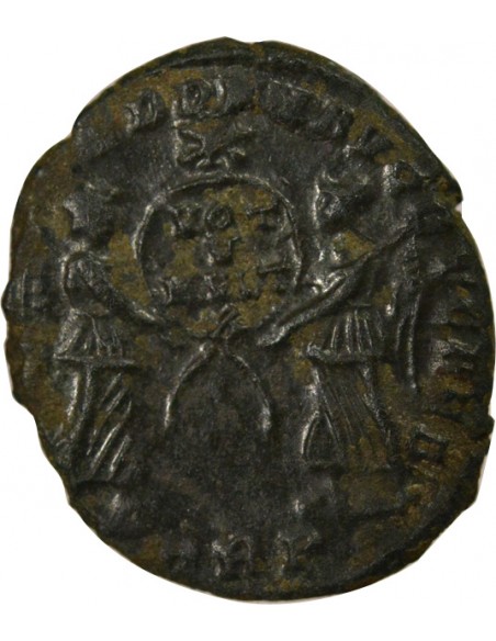 Rome Empire Magnence Aux Victoires Maiorina Cuivre 352 Trèves