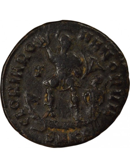 Rome Empire Théodose Ier Empereur Navigant Maiorina Cuivre 383-388 Cyzique