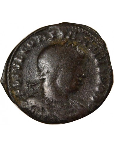 deux étendards Nummus Cuivre 332 Arles