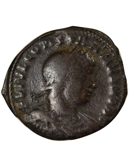 deux étendards Nummus Cuivre 332 Arles