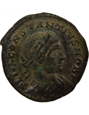 deux étendards Nummus Cuivre 332 Arles