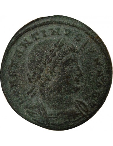 deux étendards Nummus Cuivre 330-331 Arles