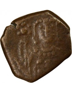 Empire Byzantin Manuel Ier Comnène Type A 1/2 Tetarteron Cuivre 1143-1152 2