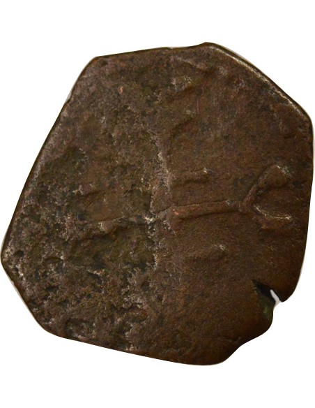 Empire Byzantin Manuel Ier Comnène Type A 1/2 Tetarteron Cuivre 1143-1152