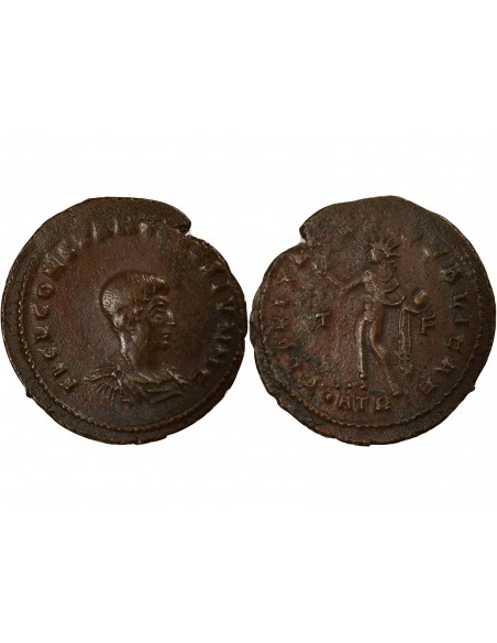 Rome Empire Constantin II Sol Nummus Cuivre 317 Trèves