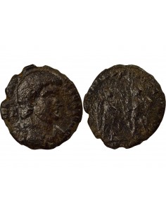 Rome Empire Décence Aux Victoires Maiorina Cuivre 352 Trèves