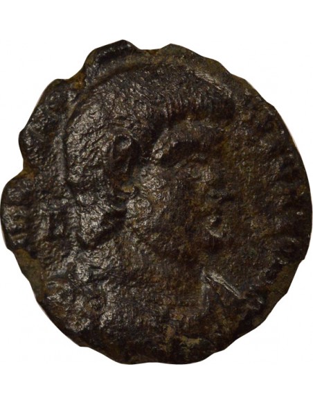 Rome Empire Décence Aux Victoires Maiorina Cuivre 352 Trèves