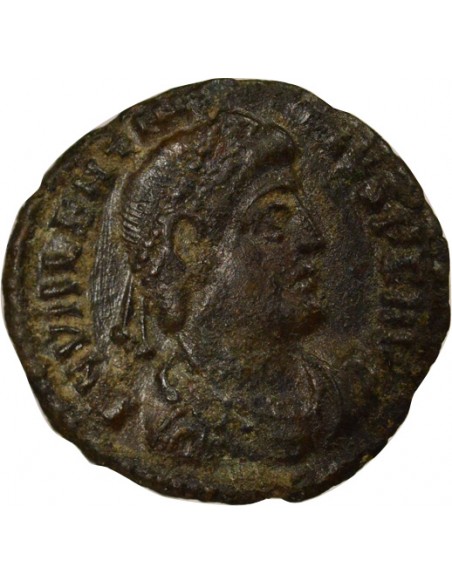 Rome Empire Valentinien Ier A la Victoire Nummus Cuivre 367-375 Siscia