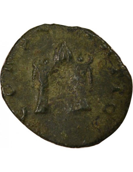 Gaule Claude II le Gothique A l'Autel 1 minimi Cuivre Fin IIIe Siècle