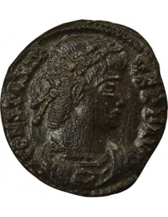 Rome Empire Constance II Aux Victoires Nummus Cuivre 341-347 Siscia 2