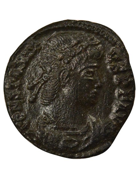 Rome Empire Constance II Aux Victoires Nummus Cuivre 341-347 Siscia