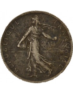 Semeuse 2 francs Argent 1914 C Castelsarrasin 2