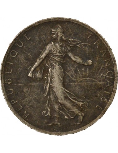 Semeuse 2 francs Argent 1914 C Castelsarrasin