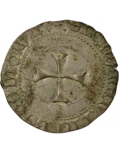 Duché de Bretagne François II de Bretagne A la Targe Blanc à la Targe Billon 1458-1488 9 Rennes