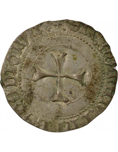 Duché de Bretagne François II de Bretagne A la Targe Blanc à la Targe Billon 1458-1488 9 Rennes