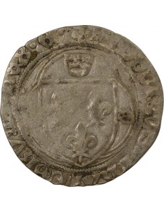 Louis XII 1 blanc à la couronne Billon 1498-1507 L Bayonne 2