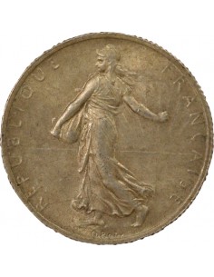 Semeuse 2 francs Argent 1914 C Castelsarrasin 2