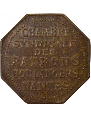 Patrons Boulangers de Nantes 1/4 décime Cuivre