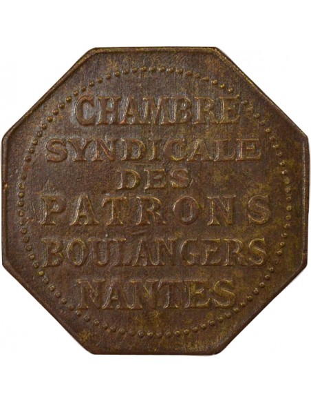 Patrons Boulangers de Nantes 1/4 décime Cuivre