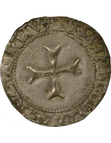 Duché de Bretagne François II de Bretagne A la Targe Blanc à la Targe Billon 1458-1488 9 Rennes