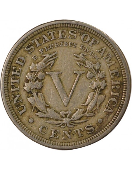 Etats Unis d'Amérique Liberty Nickel 5 cents Nickel 1911 Philadelphie