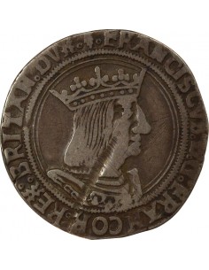 François Ier 3e Type 1 teston Argent 1515-1547 T Nantes 2