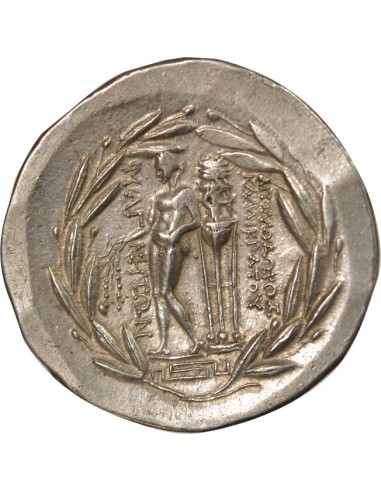 Grèce (Ionie) Stéphanophore Tétradrachme Argent 150-140 AV JC Magnésie