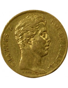 Charles X 4 1/2 Feuilles 20 Francs Or 1826 Q Perpignan 2