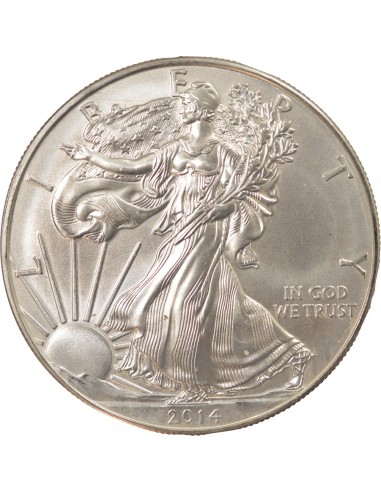 USA Silver Eagle 1 dollar Argent 2014 Philadelphie