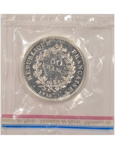 Hercule 50 francs Argent 1980 Pessac