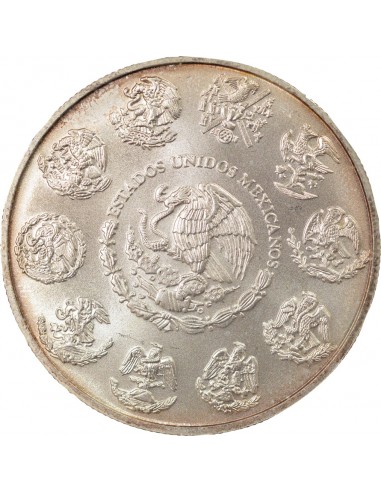 Mexique Libertad 1 once Argent 2011 Mo Mexico City