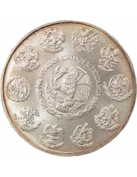 Mexique Libertad 1 once Argent 2011 Mo Mexico City