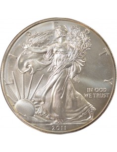 USA Silver Eagle 1 dollar Argent 2011 Philadelphie 2