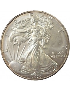 USA Silver Eagle 1 dollar Argent 2020 2