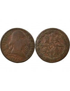 Espagne Charles IV 8 maravedis Cuivre 1795 Aqu Ségovia (Aqueduc)