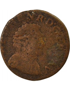 Frédéric-Henri d'Orange-Nassau Type 3 Double Tournois Cuivre 1640 Orange 2