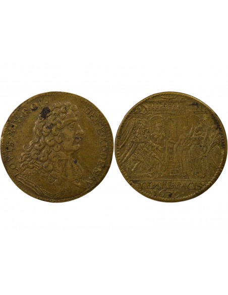 Louis XIV Temple Jeton Laiton 1679