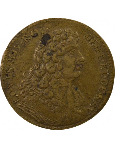 Louis XIV Temple Jeton Laiton 1679