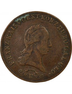 Autriche François I d'Autriche 3 kreuzer Cuivre 1812 KB Kremnitz 2