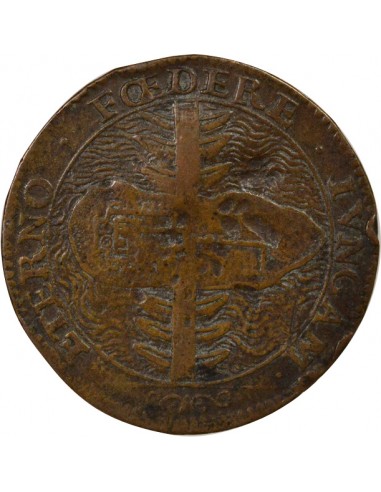 Louis XIV Mariage Jeton Cuivre