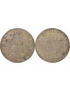 Mexique Charles IV d'Espagne 8 reales Argent 1889 Guadalajara